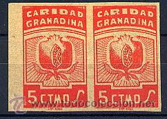 Sellos: GRANADA 62s PAREJA - Foto 1
