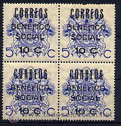 Sellos: LAS PALMAS - CANARIAS 2 BLOQUE DE 4 - Foto 1