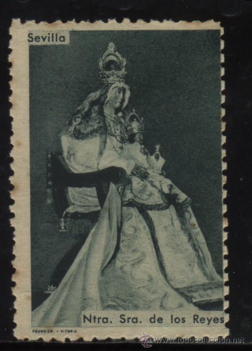 Sellos: S-3676- SEVILLA. NUESTRA SE&Ntilde;ORA DE LOS REYES. - Foto 1