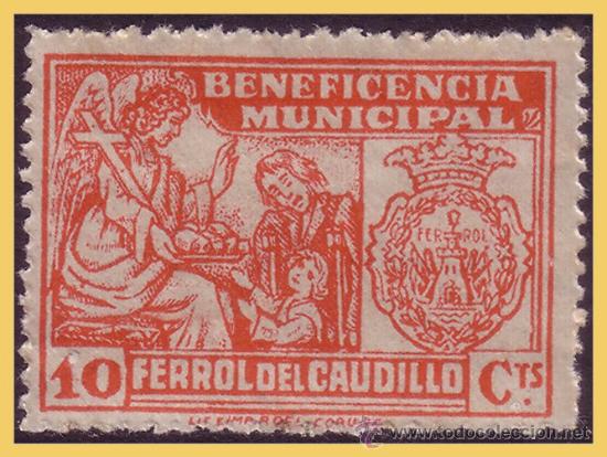 Selos: Coru&ntilde;a FERROL,  Guerra Civil, FESOFI n&ordm; 3 * *