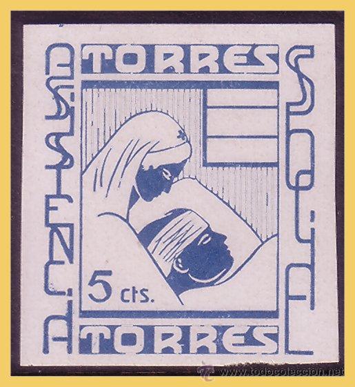 Selos: Ja&eacute;n, TORRES,  Guerra Civil, FESOFI n&ordm; 1 (*)