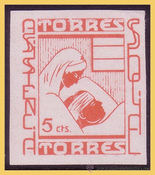 Selos: Ja&eacute;n, TORRES,  Guerra Civil, FESOFI n&ordm; 2 (*)