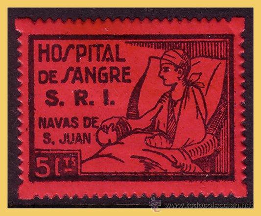 Briefmarken: Ja&eacute;n, NAVAS DE SAN JUAN,  Guerra Civil, FESOFI n&ordm; 2 *