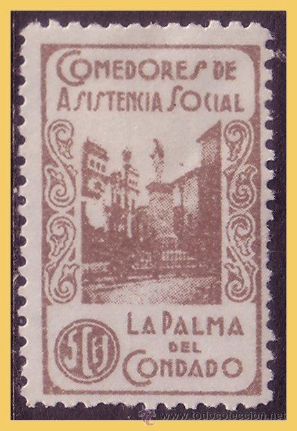 Selos: Huelva, LA PALMA DEL CONDADO,  Guerra Civil, FESOFI n&ordm; 8 (*)