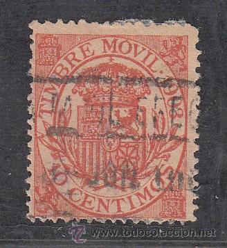 Stamps: ,,fiscal timbre movil 23 a&ntilde;o 1903 usada 10 cts.