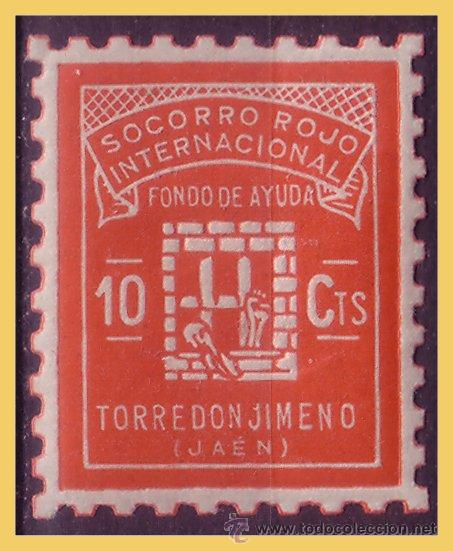 Selos: Ja&eacute;n, TORREDONJIMENO,  Guerra Civil, FESOFI n&ordm; 2 *