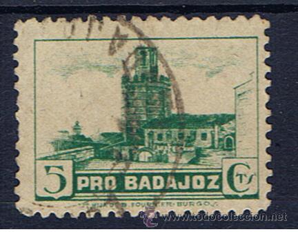 Sellos: pro badajoz 5 cts - Foto 1
