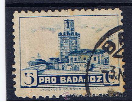 Sellos: pro badajoz 5 cts - Foto 1