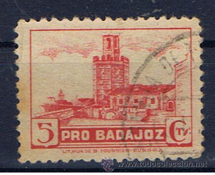 Sellos: pro badajoz 5 cts - Foto 1
