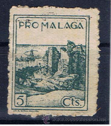 Sellos: pro malaga 5 cts  nuevo(*) - Foto 1