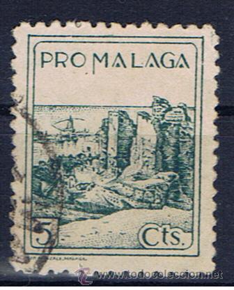 Sellos: pro malaga 5 cts - Foto 1