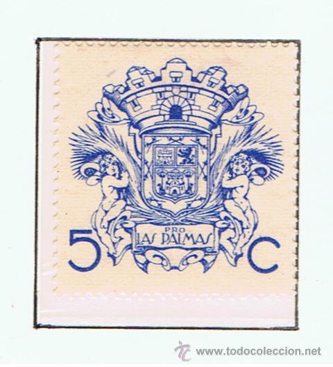 Sellos: pro Las palmas 1937 nuevo* - Foto 1