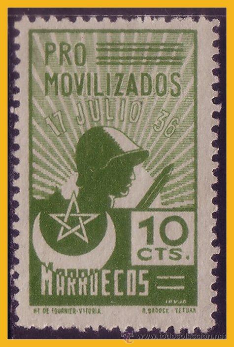 Selos: Marruecos (EXTRANJERO), Guerra Civil, FESOFI n&ordm; 2 (*)