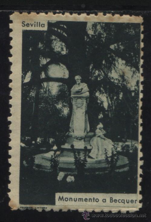 Sellos: S-04181- SEVILLA. MONUMENTO A BECQUER. - Foto 1