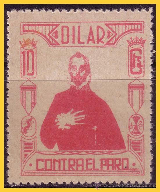 Stamps: GRANADA Dilar, Guerra Civil, FESOFI N&ordm; 29 * *