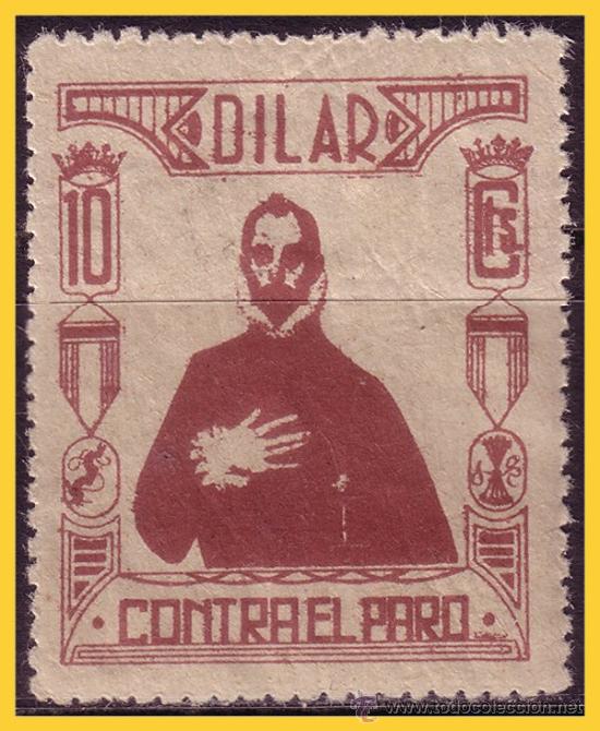 Stamps: GRANADA Dilar, Guerra Civil, FESOFI N&ordm; 28 * *