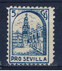 Sellos: pro sevilla   nuevo(*)   de 5 cts - Foto 1