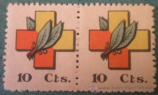 Sellos: Lote de 2 vi&ntilde;etas - Foto 1