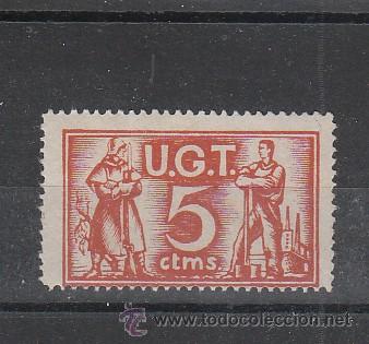 Sellos: U.G.T. 5 CTS. - Foto 1