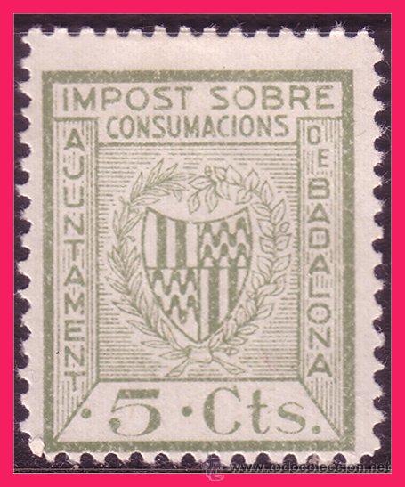 Stamps: Badalona BARCELONA Guerra Civil FESOFI n&ordm; 11 *