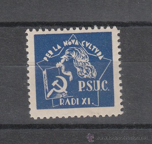 Sellos: PER LA NOVA CULTURA. P.S.U.C. - Foto 1