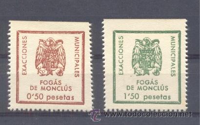 Sellos: FOGAS DE MONCLUS (BARCELONA) - Foto 1
