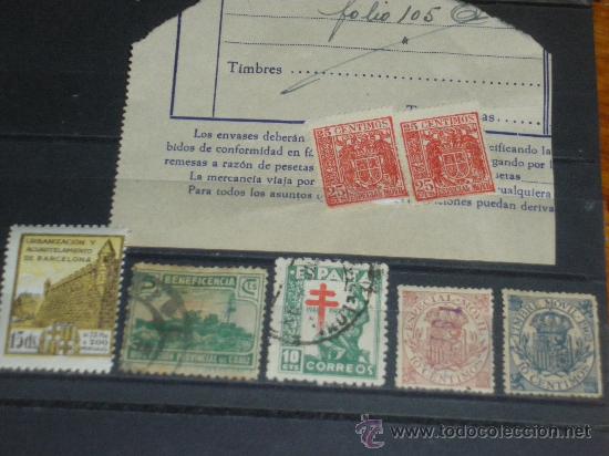 Briefmarken: LOCALES Y FISCALES, TIMBRES. GUERRA CIVIL.