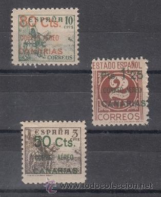 Sellos: ,,canarias 34/6 con charnela, - Foto 1