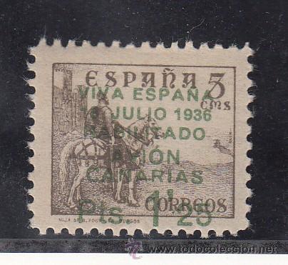 Sellos: ,,canarias 10 sin goma - Foto 1
