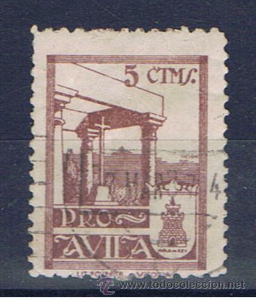 Sellos: pro avila 5 cts - Foto 1