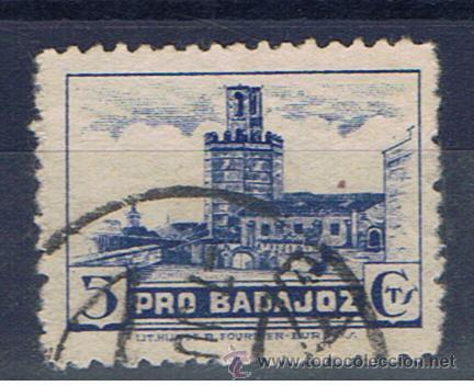 Sellos: pro badajoz 5 cts - Foto 1