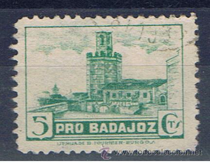 Sellos: pro badajoz 5 cts - Foto 1
