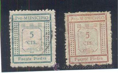Sellos: FUENTE DE PIEDRA (M&Aacute;LAGA) - Foto 1