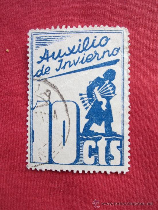 Sellos: auxilio de invierno  - 10 centimos - Foto 1