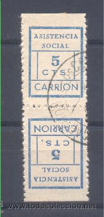 Sellos: CARRI&Oacute;N DE LOS CESPEDES (SEVILLA) - Foto 1