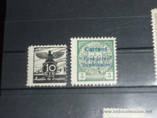 Sellos: CADIZ Y AUXILIO DE INVIERNO. - Foto 1