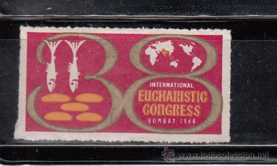 Sellos: CONGRESO EUCARISTICO INTERNACIONAL. - Foto 1