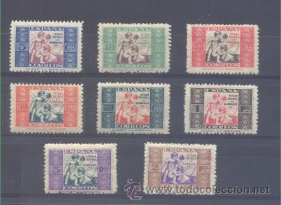 Sellos: EDIFIL B1/B8*     ALEGORIA INFANTIL - Foto 1
