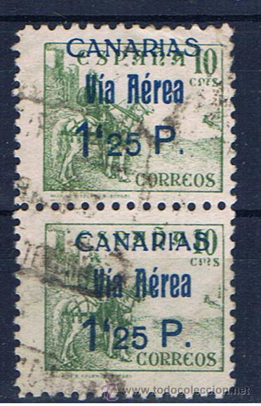 Sellos: CANARIAS 1938   EDIFIL 46 - Foto 1