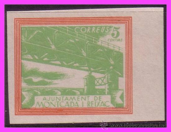 Briefmarken: Guerra Civil,   Montcada (Barcelona), FESOFI n&ordm; 17s *