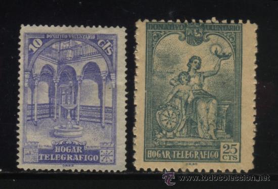 Sellos: S-05400- HOGAR TELEGRAFICO - Foto 1