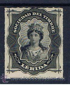 Sellos: sociedad del timbre lerida nuevo** - Foto 1
