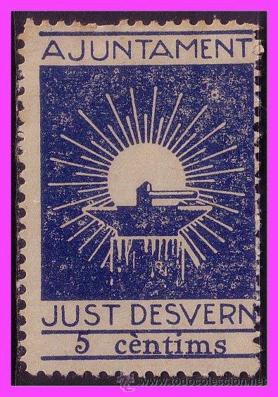 Briefmarken: GUERRA CIVIL,  BARCELONA,  Sant Just Desvern, FESOFI N&ordm; 5 (*)