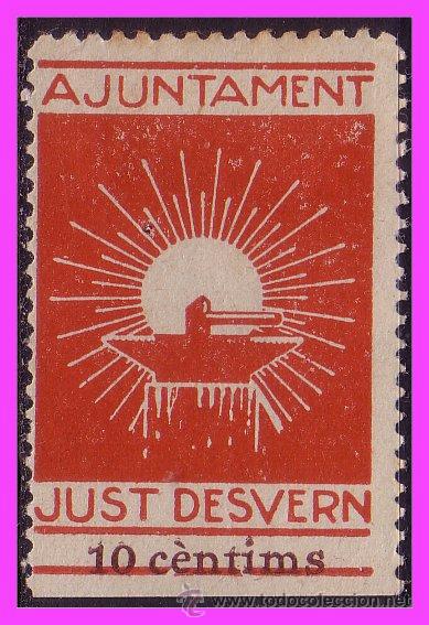 Briefmarken: GUERRA CIVIL,  BARCELONA,  Sant Just Desvern, FESOFI N&ordm; 10 (*)