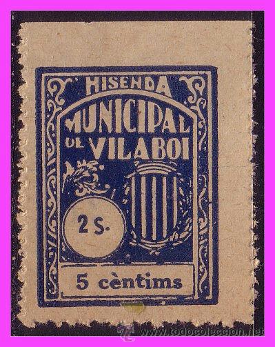 Briefmarken: GUERRA CIVIL, BARCELONA,  Vilaboi, FESOFI N&ordm; 10 *