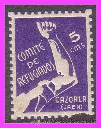 Stamps: locales, guerra civil, Ja&eacute;n CAZORLA, FESOFI n&ordm; 1 * *