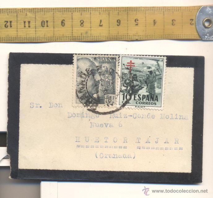 Sellos: sellos en sobre de luto - Foto 1