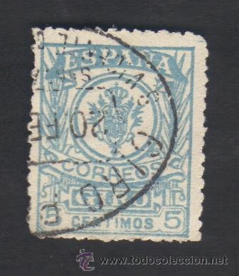 Sellos: 5 c&eacute;ntimos - giro - espa&ntilde;a - correos - Foto 1
