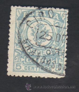 Sellos: 5 c&eacute;ntimos - giro - espa&ntilde;a - correos - Foto 1