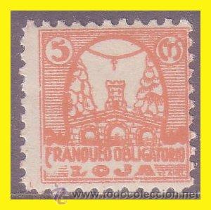Briefmarken: GRANADA Loja, Guerra Civil, FESOFI n&ordm; 13 *